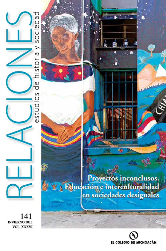 					Ver Vol. 36 Núm. 141 (2015): Proyectos inconclusos. Educación e interculturalidad en sociedades desiguales
				