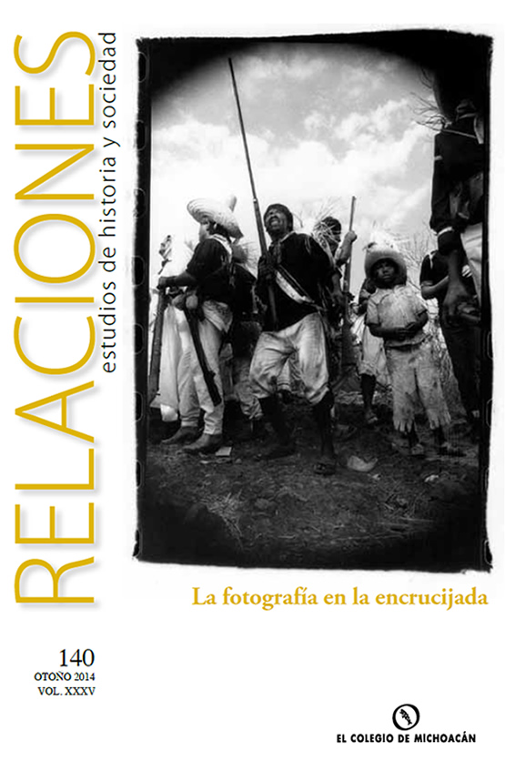 					Ver Vol. 35 Núm. 140 (2014): La fotografía en la encrucijada
				