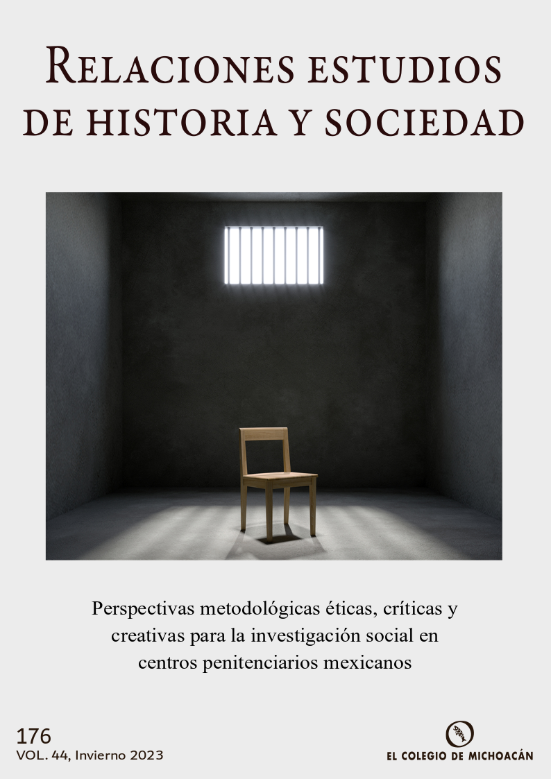 					Ver Vol. 44 Núm. 176 (2023): (Invierno) Perspectivas metodológicas éticas, críticas y creativas para la investigación social en centros penitenciarios mexicanos
				